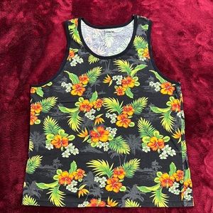 Hawaiian themed tank top